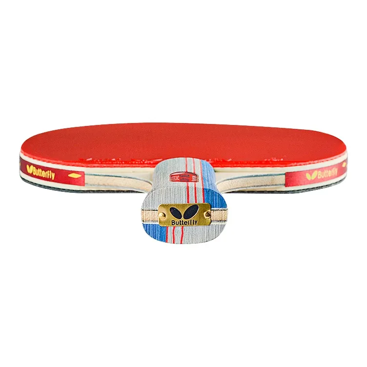 Butterfly Ping Pong Paddles Unisex Pure Wood Black Red-4