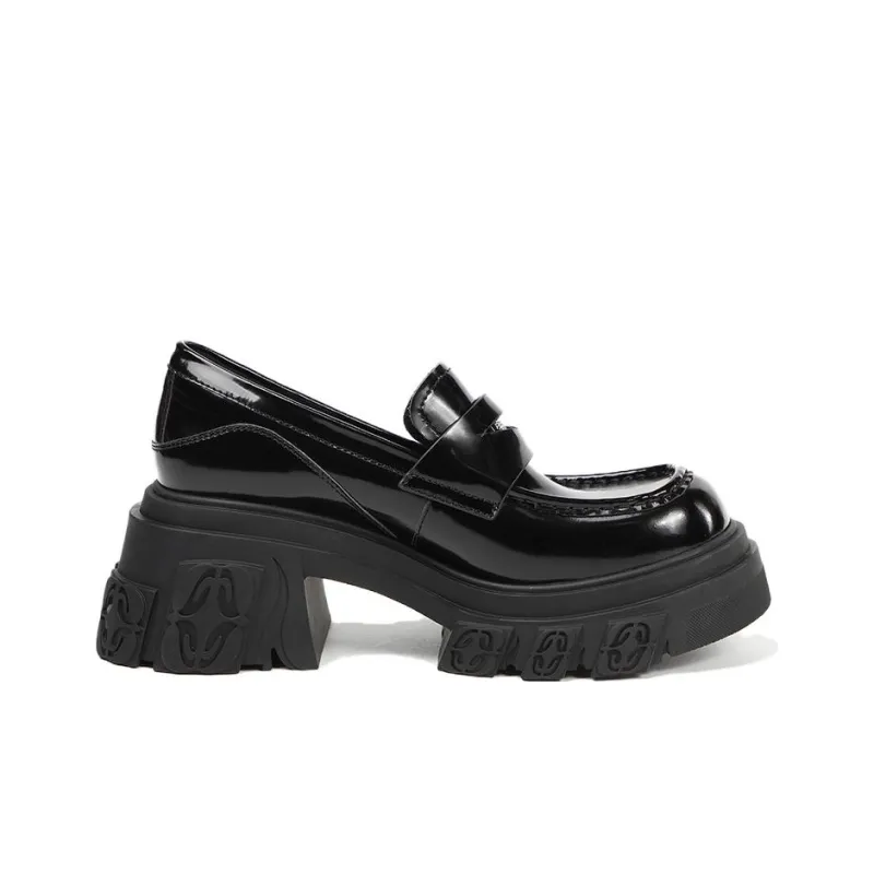 DIBO MANNER Flame Carved Collection Platform Shoes Women's White-18