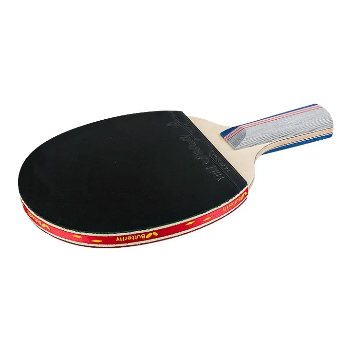 Butterfly Ping Pong Paddles Unisex Pure Wood Black Red-9