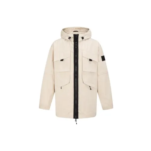 Calvin Klein Jackets Men Beige