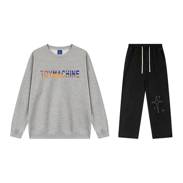 Toy Machine Sweatshirt Sets Unisex-21
