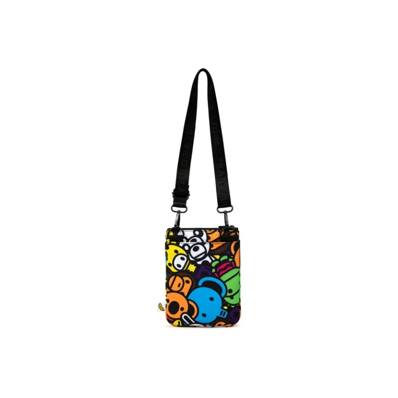 Aape Polyester Shoulder Bag Regular Unisex Pink/Multicolor-4