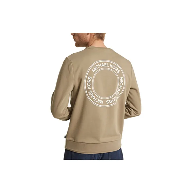 MICHAEL KORS Sweatshirts Men Light Olive Green-1