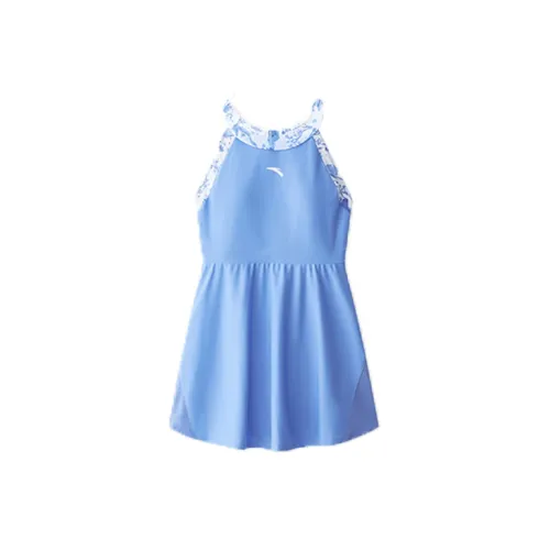 ANTA Small Wild Waist Series Swim Dresses & Skirts Women's Blue