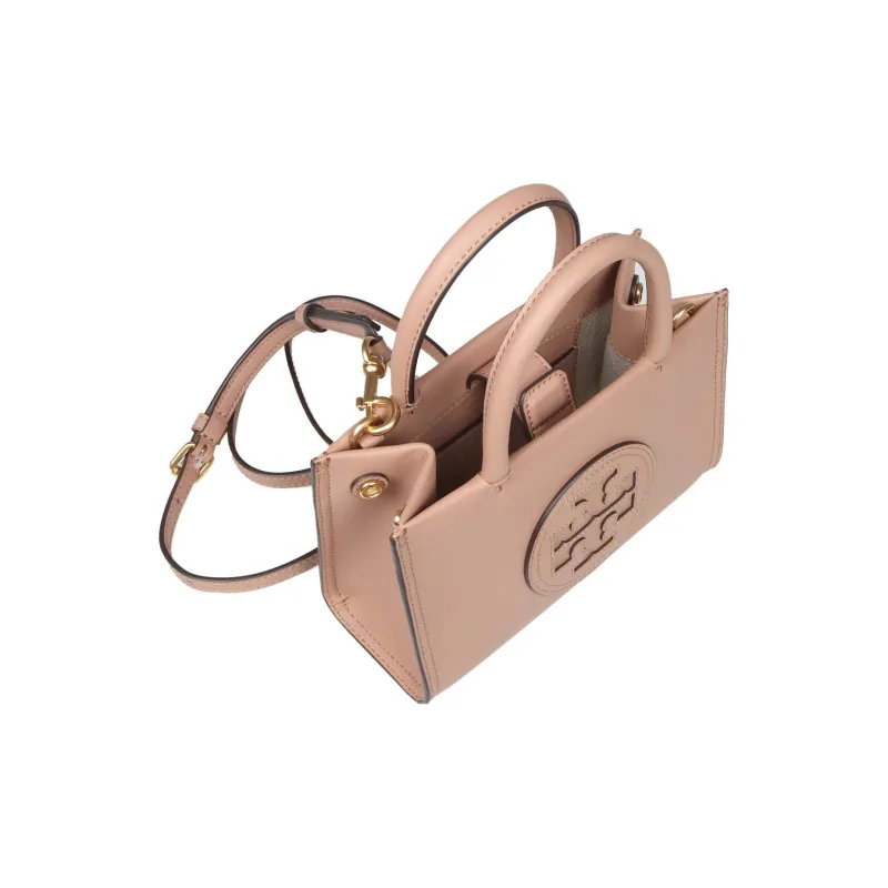 TORY BURCH Ella Bio Mini Tote Light Sand-7