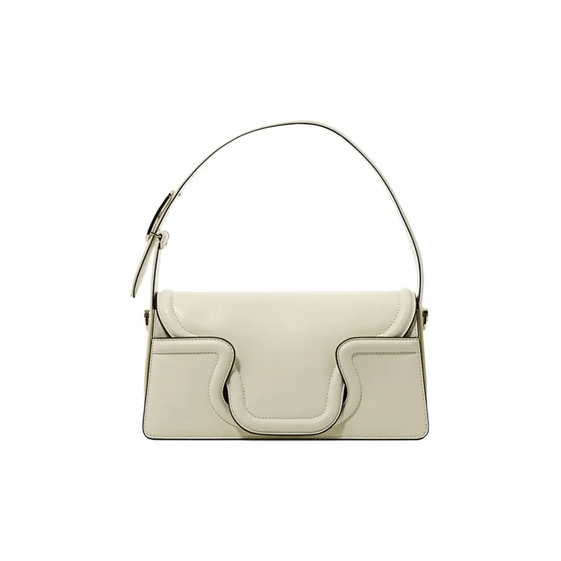 Valentino GARAVANI Goatskin Portable Crossbody Bag Shoulder Bag Women's White-0