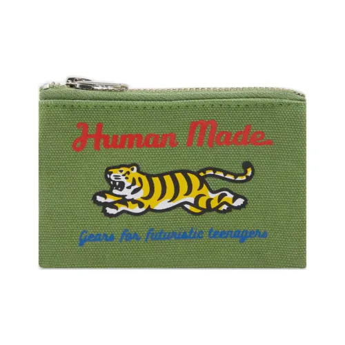 HUMAN MADE Tiger Bank Pouch Green