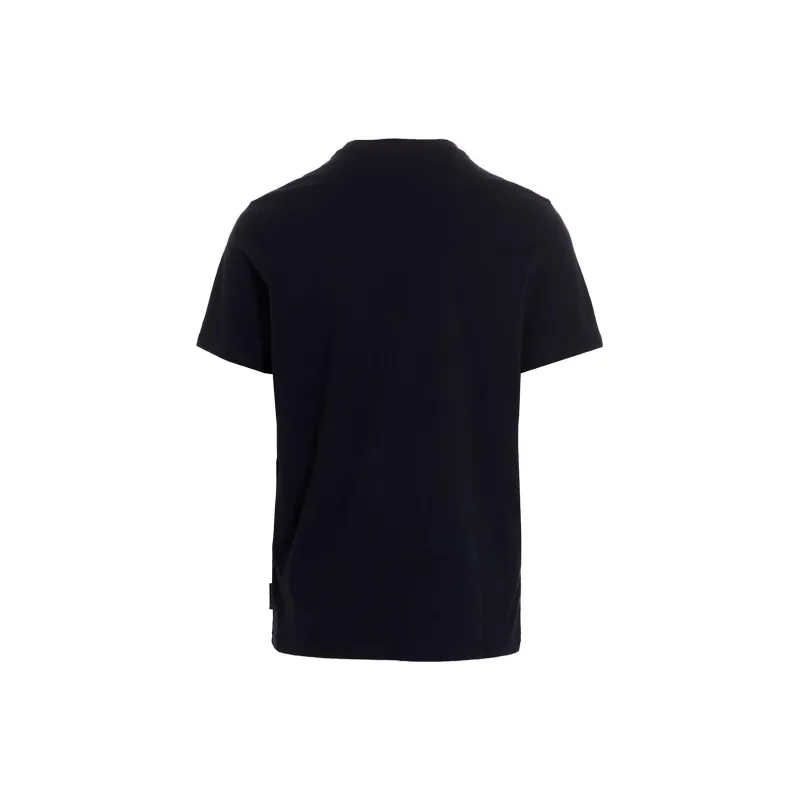 Moose Knuckles Logo Detailed Crewneck T Shirt-1