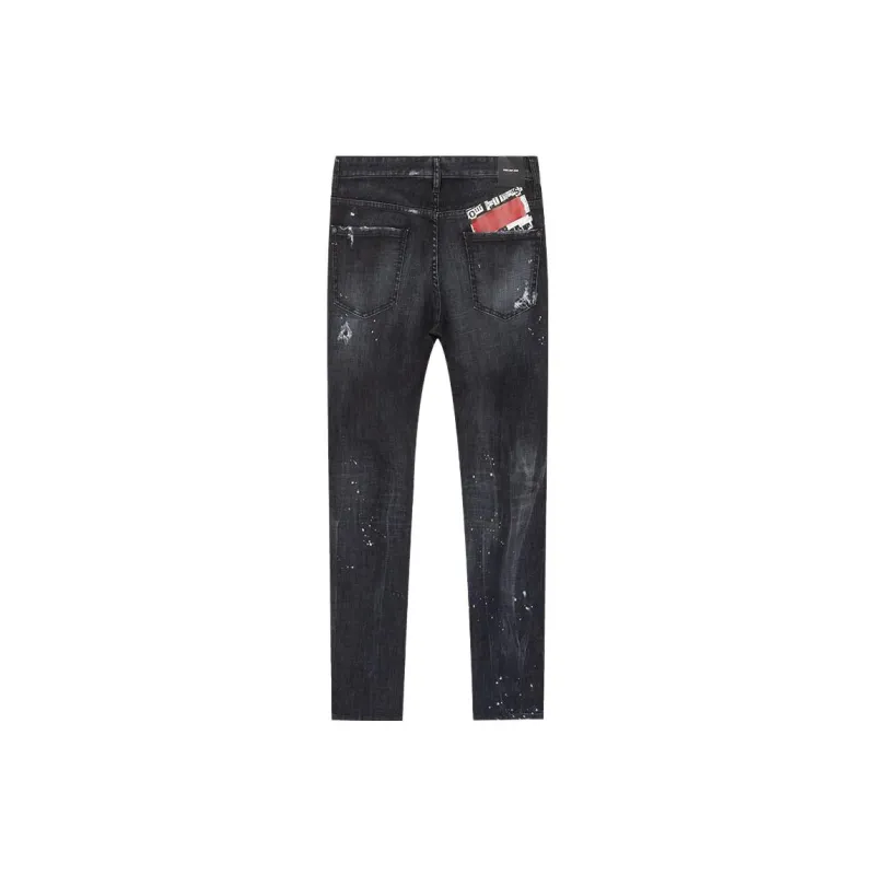 DSQUARED 2 Jeans Men Black Gray Color-1