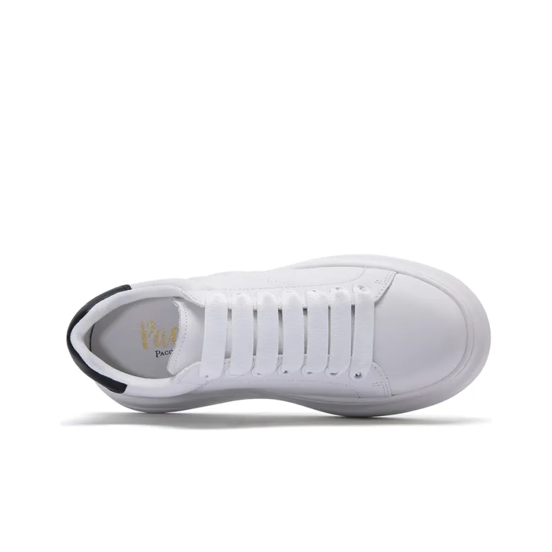 PACO GIL Skateboard Shoes Women's Low Top White-4