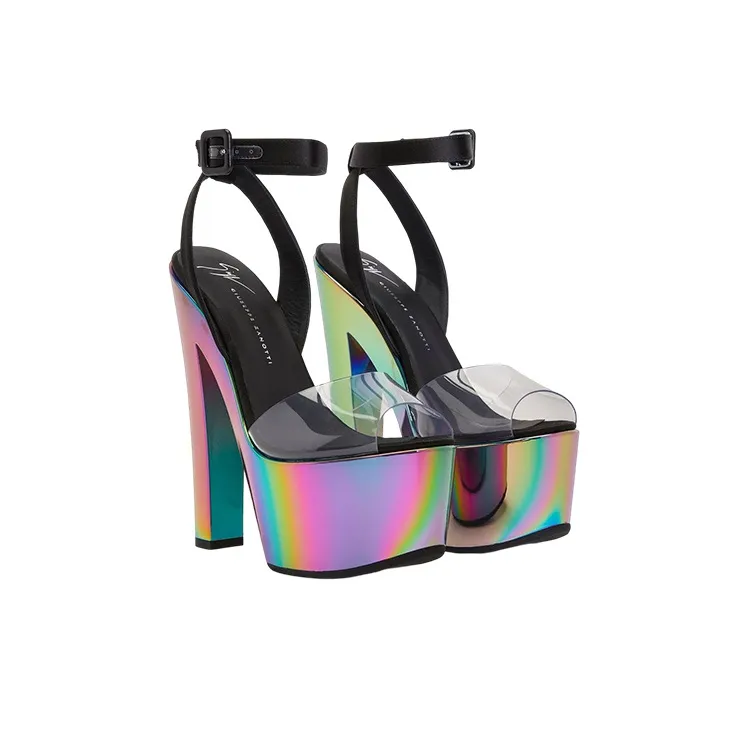 Giuseppe Zanotti Tarifa Plexi Platform Sandals Women's-2