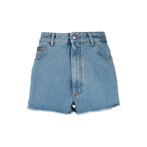 GCDS Denim Shorts Women's Blue