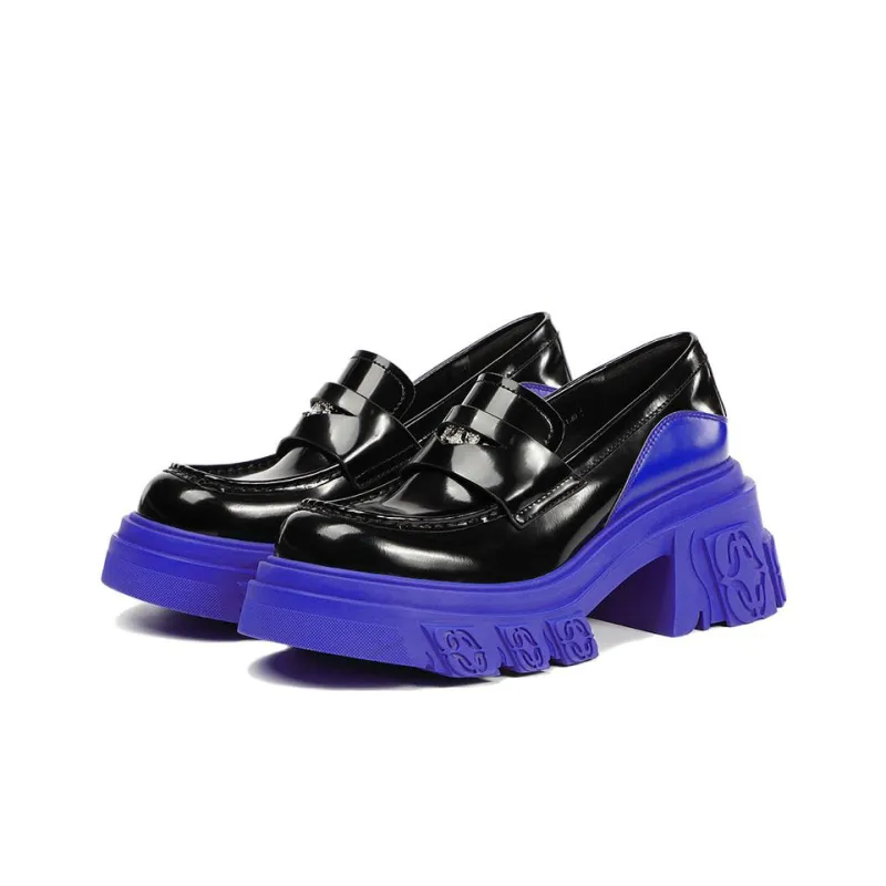 DIBO MANNER Flame Carved Collection Platform Shoes Women's White-16