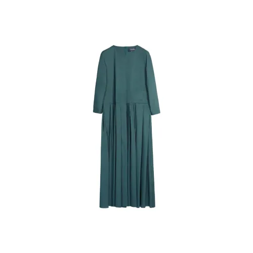 'S MAX MARA Long-Sleeved Dresses Women's Blue