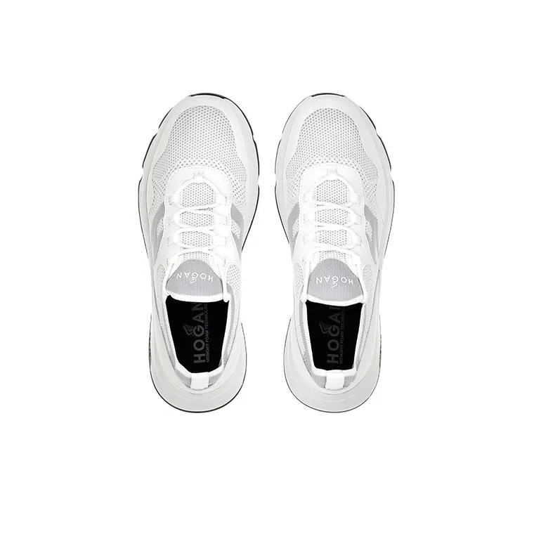 HOGAN Hyperlight Cushioning And Breathable Low Top Sports Casual Shoes Men's White-2