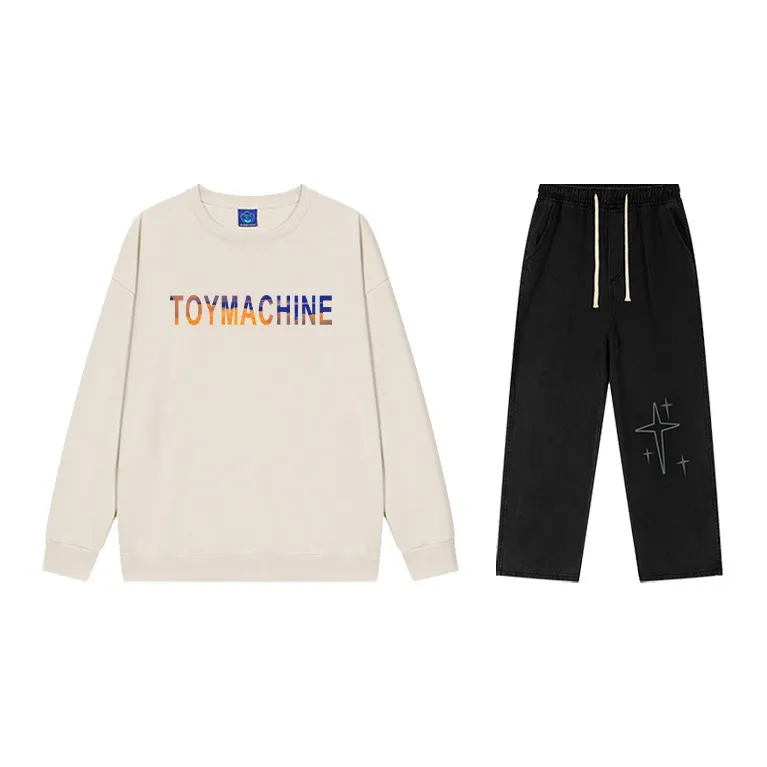 Toy Machine Sweatshirt Sets Unisex-27