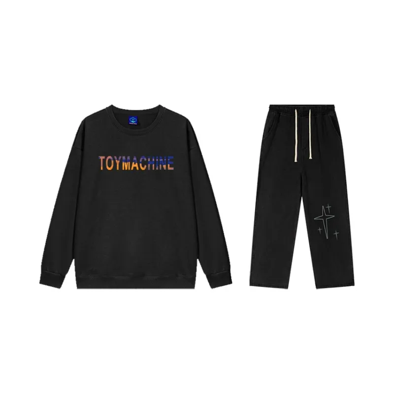 Toy Machine Sweatshirt Sets Unisex-15
