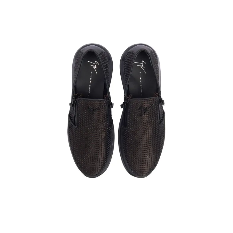 Giuseppe Zanotti Studded Zipped Sneakers-3