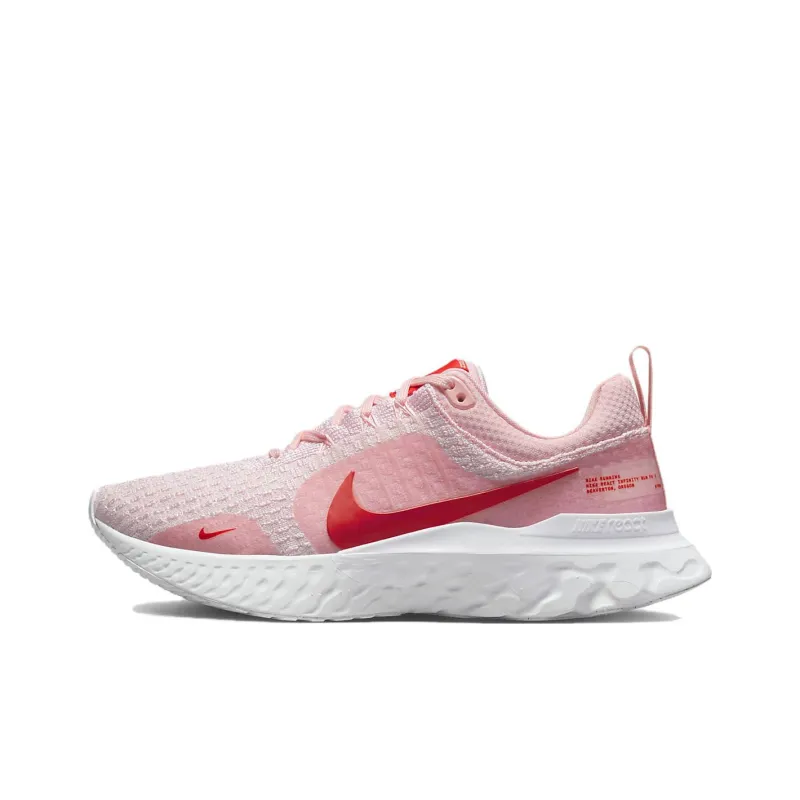 Nike React Infinity Run Flyknit 3 Premium 'Medium Soft Pink Light Crimson' Women's-0