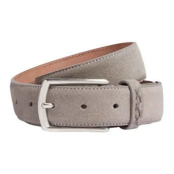 Ermenegildo Zegna Square Tip Buckled Belt