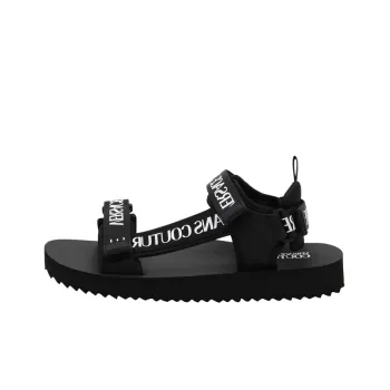 VERSACE JEANS Beach Sandals Men's Black