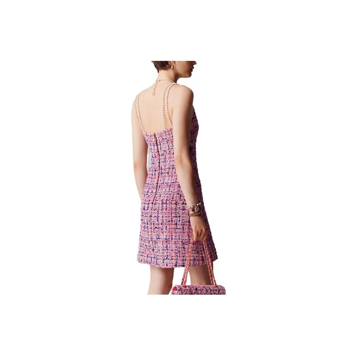 CHANEL SS23 Slip Dresses Women's Multicolor-2