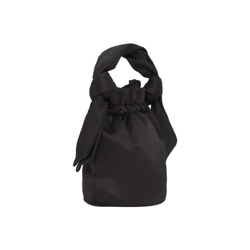 GANNI Recycled Polyester Portable Crossbody Bag Shoulder Bag Women's Black-1