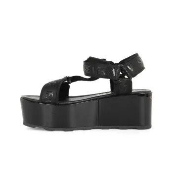 VERSACE JEANS Mallory Strap Sandals Women's Black