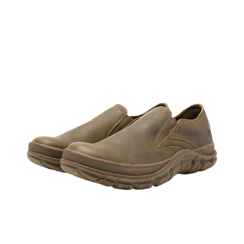 CAT Fused Slip On Anti Slip Wear Resistant Low Top Outdoor Shoes Men's Light Umber-1