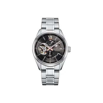 ORIENT STAR Automatic Mechanical Movement Stainless Steel Strap Watch Men's Watches Black Dial RE DWAV0004N00B