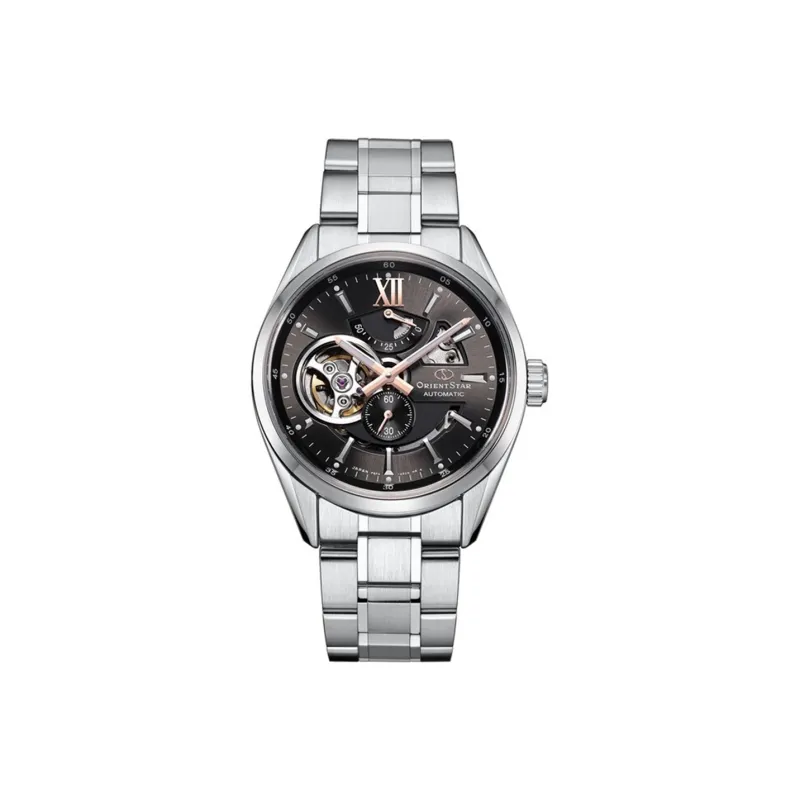 ORIENT STAR Automatic Mechanical Movement Stainless Steel Strap Watch Men's Watches Black Dial RE DWAV0004N00B-0