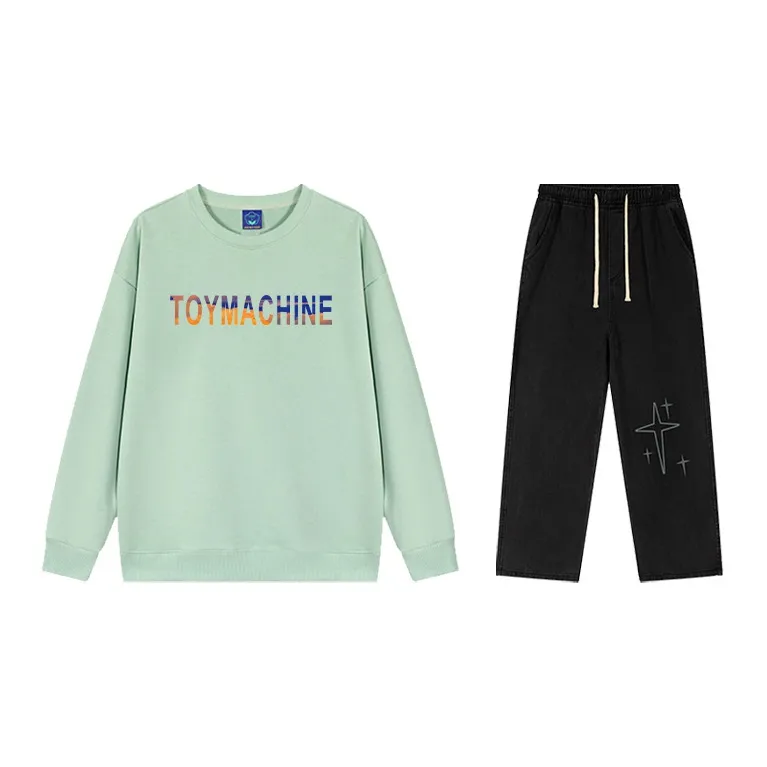 Toy Machine Sweatshirt Sets Unisex-8