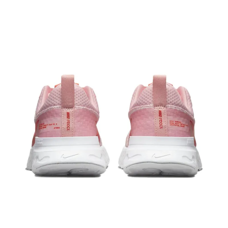 Nike React Infinity Run Flyknit 3 Premium 'Medium Soft Pink Light Crimson' Women's-4