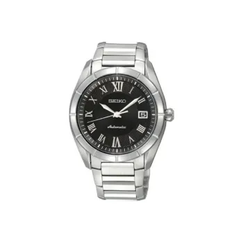 SEIKO Presage Series Automatic Mechanical Movement Watch Men's Watches Black Dial