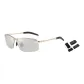 Silver Frame Photochromic Lens+Gift Box Set