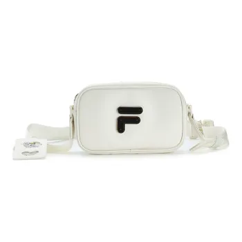 FILA FUSION PVC Fabric Camera Bags Shoulder Bags Unisex Lactose Color