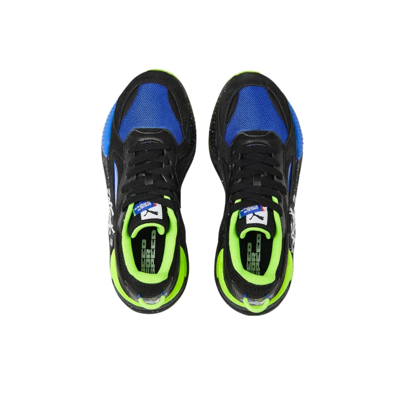 NEED FOR SPEED PUMA RS X Anti Slip Wear Resistant Low Top Sports Casual Shoes Black Blue Cyan-3