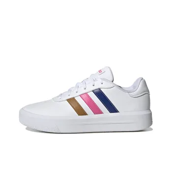 Adidas Neo Women's Court Platform 'White Purple Pink Brown' Women's