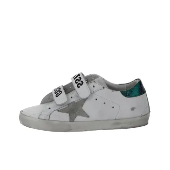 Golden Goose Stylish Skateboarding Shoes Women's White Vintage Version