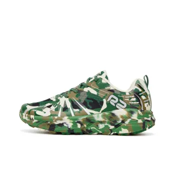 R2 REALRUN Low Top Running Shoes Unisex Green Camouflage