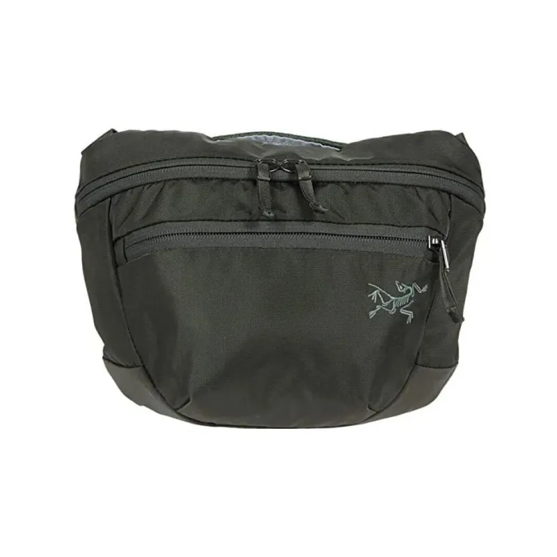 Arcteryx Nylon Sling Bag Fanny Pack Shoulder Bag Crossbody Bag Regular Unisex Dark Green-0