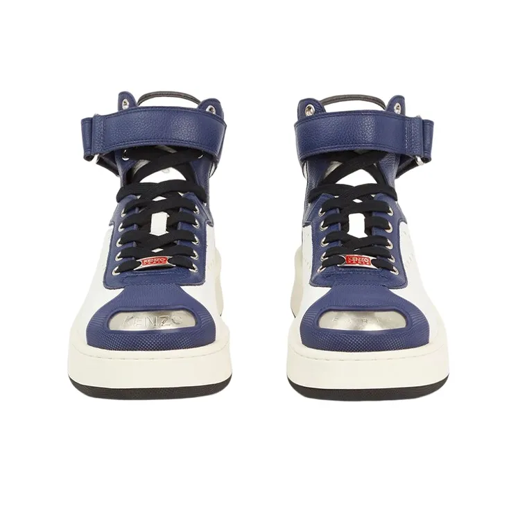 KENZO Takumi Takada Stylish Skateboarding Shoes Men's Blue White-2