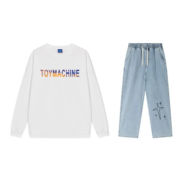 Toy Machine Sweatshirt Sets Unisex-5