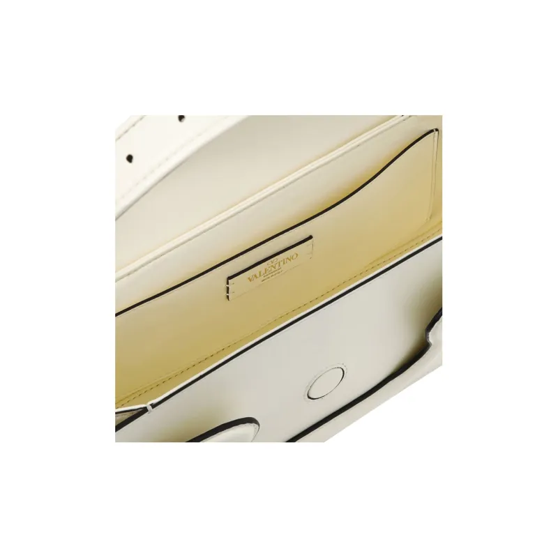 Valentino GARAVANI Goatskin Portable Crossbody Bag Shoulder Bag Women's White-3