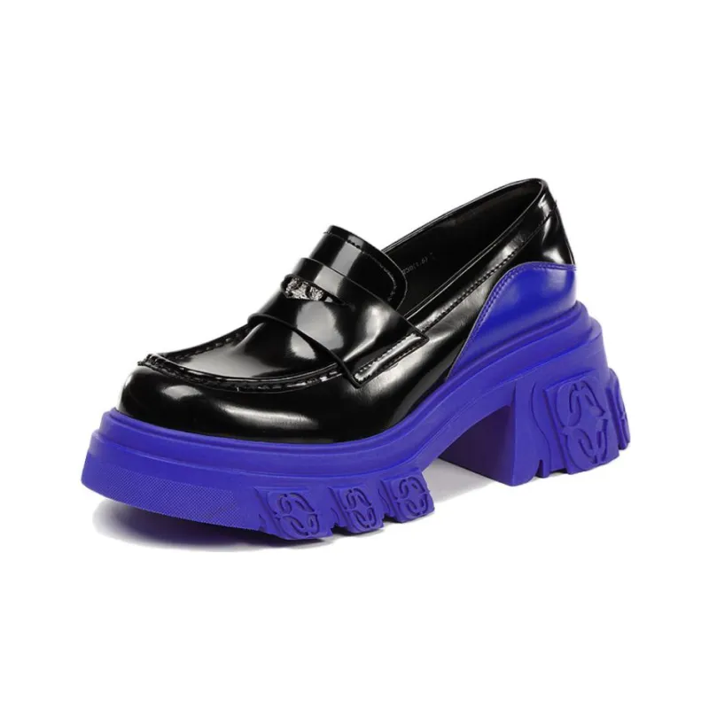 DIBO MANNER Flame Carved Collection Platform Shoes Women's White-13