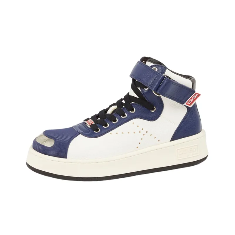 KENZO Takumi Takada Stylish Skateboarding Shoes Men's Blue White-0