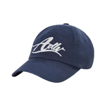 Acme De La Vie/ADLV Cotton Baseball Caps Unisex Dark Blue
