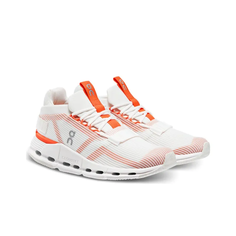 On Running Cloudnova Void Undyed White Flame Women's-2