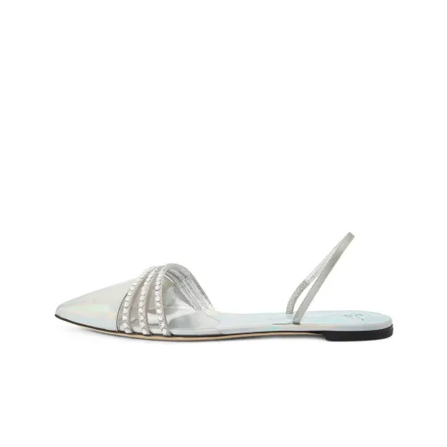 Giuseppe Zanotti Claralie Slingback Flat Sandals