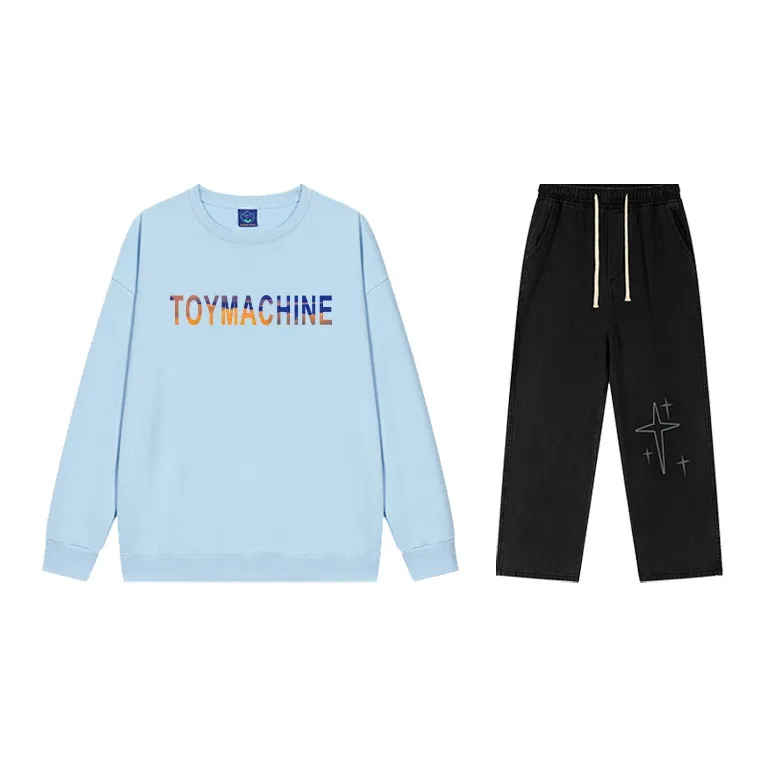 Toy Machine Sweatshirt Sets Unisex-33